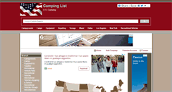 Desktop Screenshot of campinglist.us